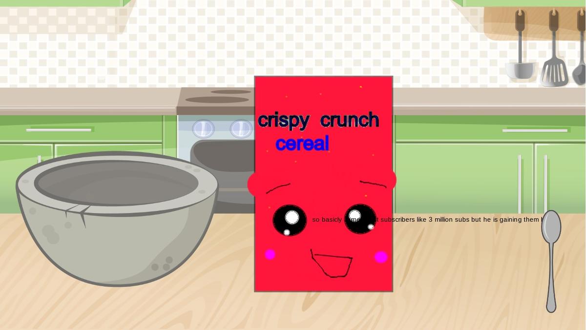 talk to a cereal box