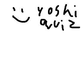 Yoshi Quiz! 1
