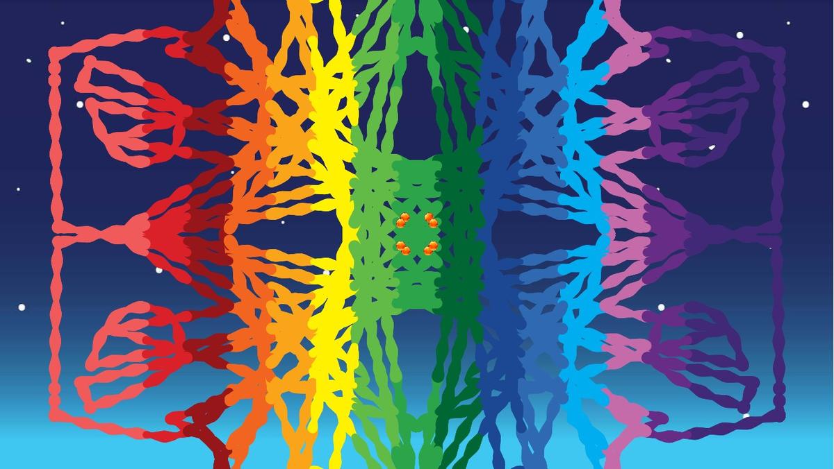 Rainbow Explosion Kaleido