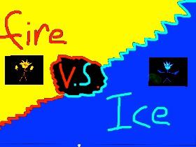 1-2 player ice vs fire