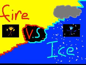1-2 player ice vs fire NEW 1 1