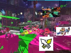 Splatoon battle!!!!!!!!!!!