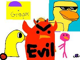 Grape plus duck=