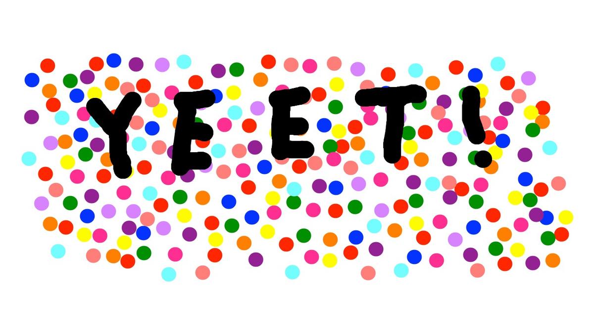 colorful yeet