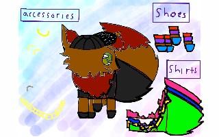 cute wolf dressup -Darthy 1