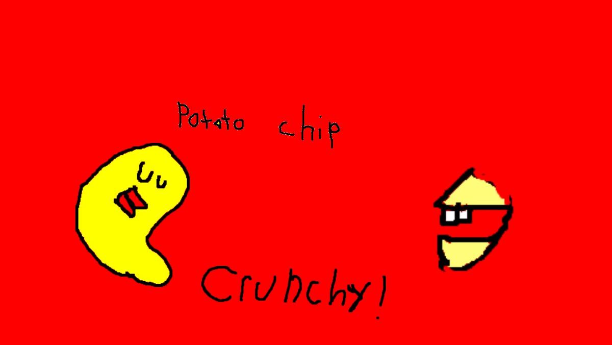 eat the potato chip