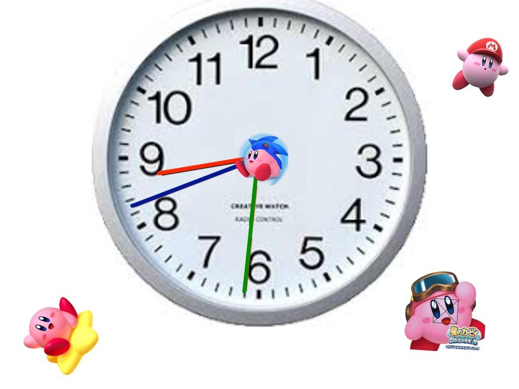 Kirby Clock
