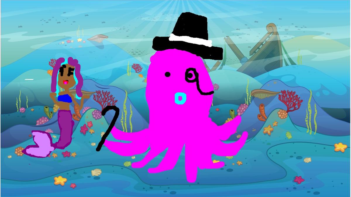 mr squid and mermaidia
