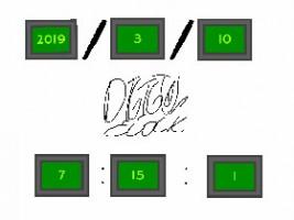 Digital Clock (with date!)