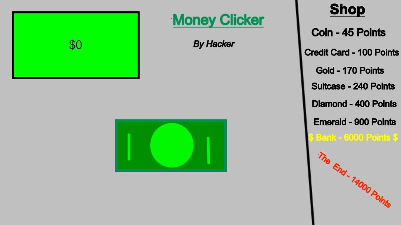 Money Clicker $$$