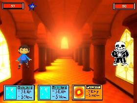 frisk vs sans