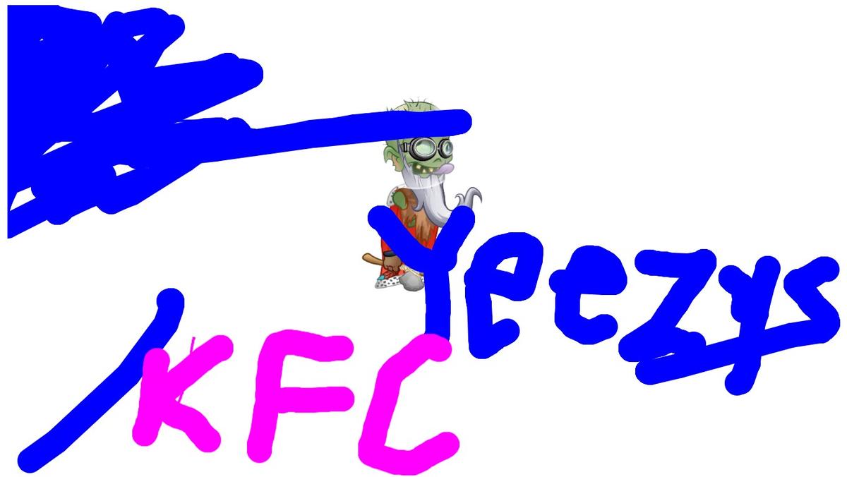 Aliens love KFC and YEEZYS