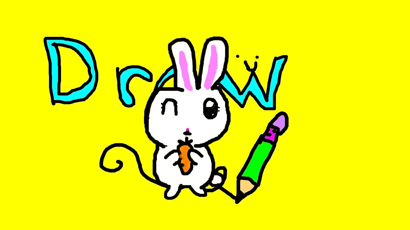 how to draw a bunny