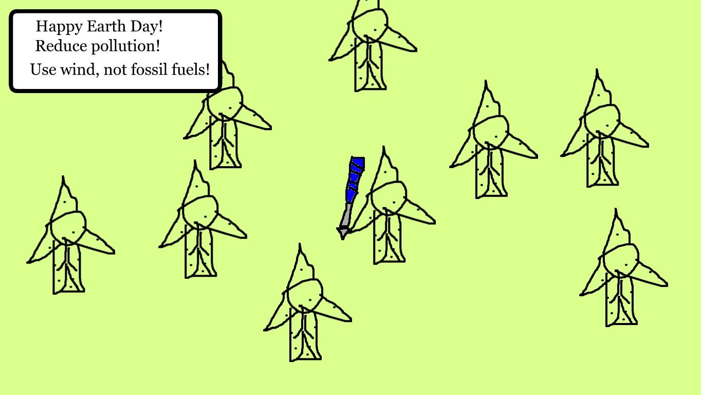 Use the wind, not the coal!