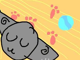 Sleepy Wolf Pup Animation