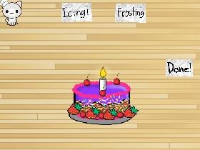 bake a cake!! dont copy