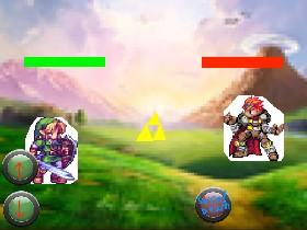 Link vs Ganondorf 1