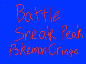 Pokemon Cringe(Battle stage alpha)