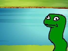 frog life loop animation