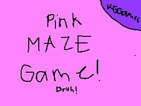 The Pink Maze Game!