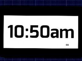 A real working clock 1