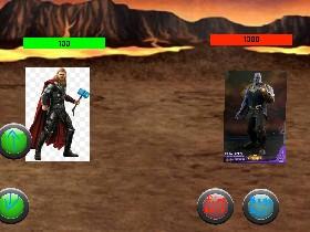 Infinity War Fight (Thor) 1