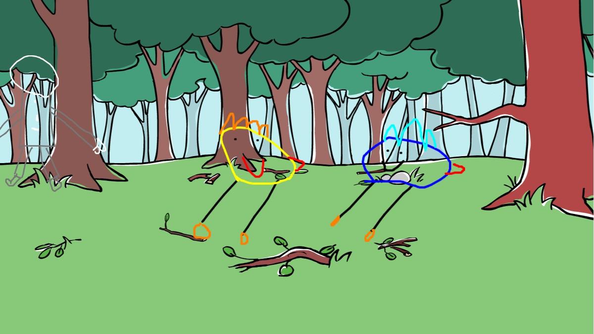 HES ALWAYS WATCHING!