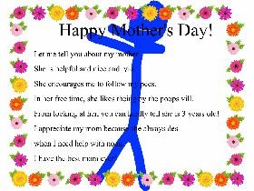 Mother&#039;s Day Mad Libs