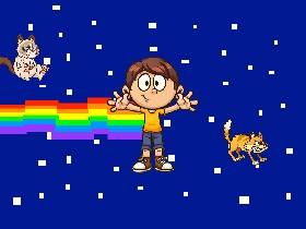 Nyan Cat with other cats 1