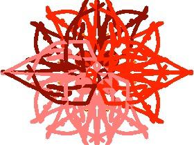 mandala rad in red 1