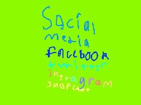 Social Media (🦄🧁unigirls🧁🦄)