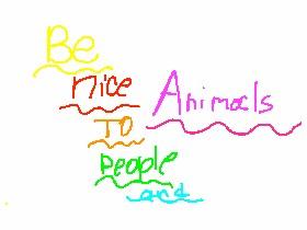 Change the World! be nice