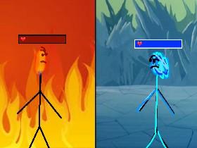 Fire VS Ice fight upgraded 1