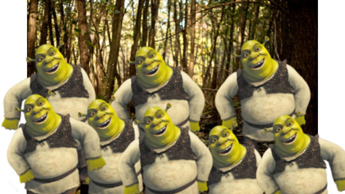 Shrek Flossing Animation