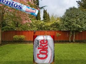 diet coke an a donut 1