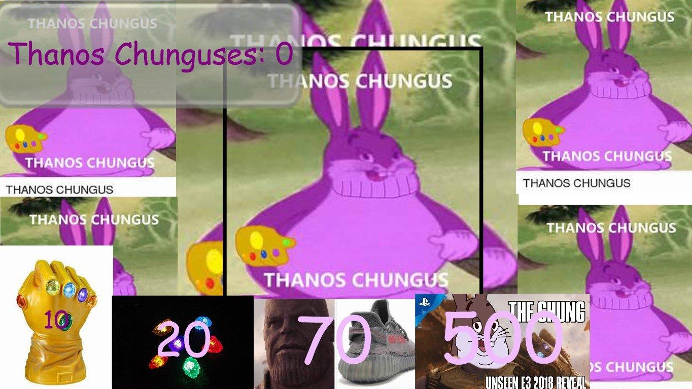 Thanos Chungus Clicker