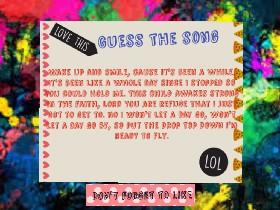 guess the song 1