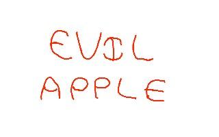 4 Men VS The Evil Apple