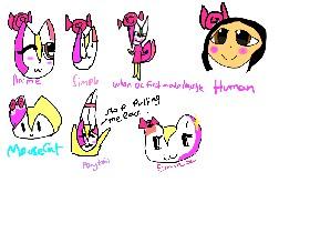 Me in differnt styles!