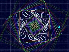 Little turtle making art