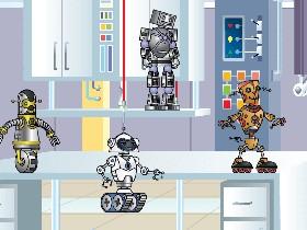 robot dance party!