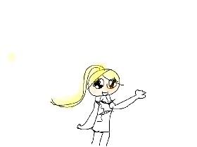 ask her a question!