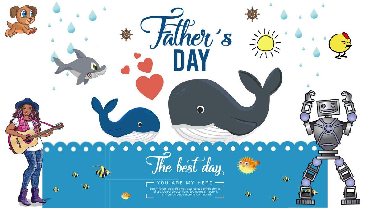 Father's Day Card - Kindergarten