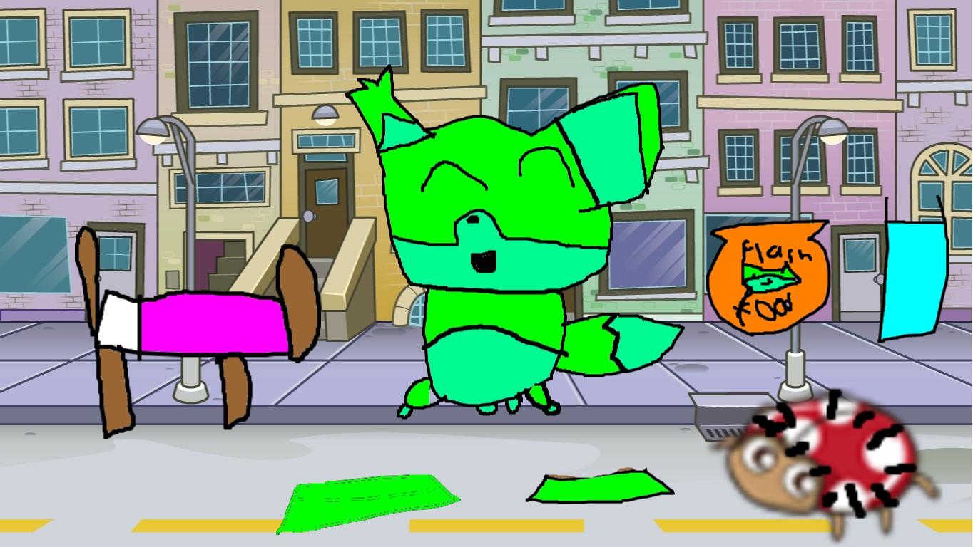 your pet named flash