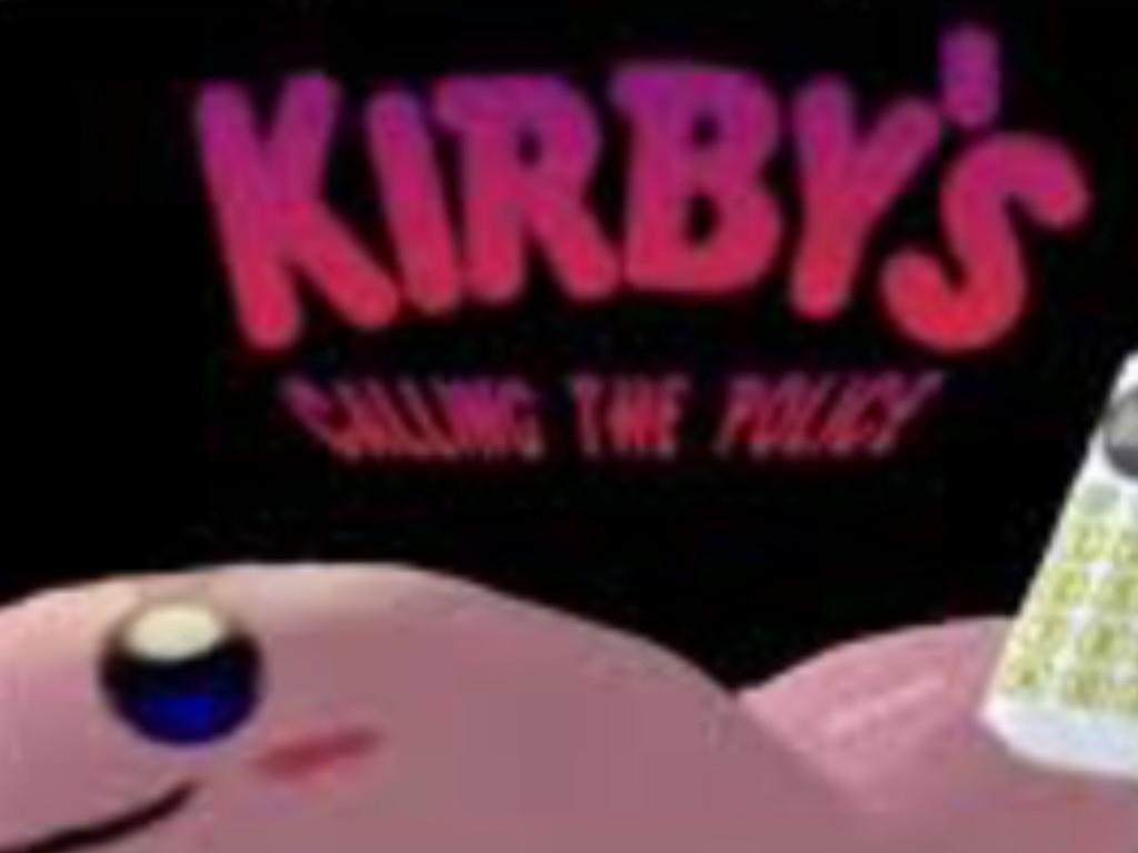 Dial 911 with kirby