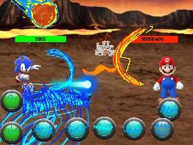 sonic vs mario 1