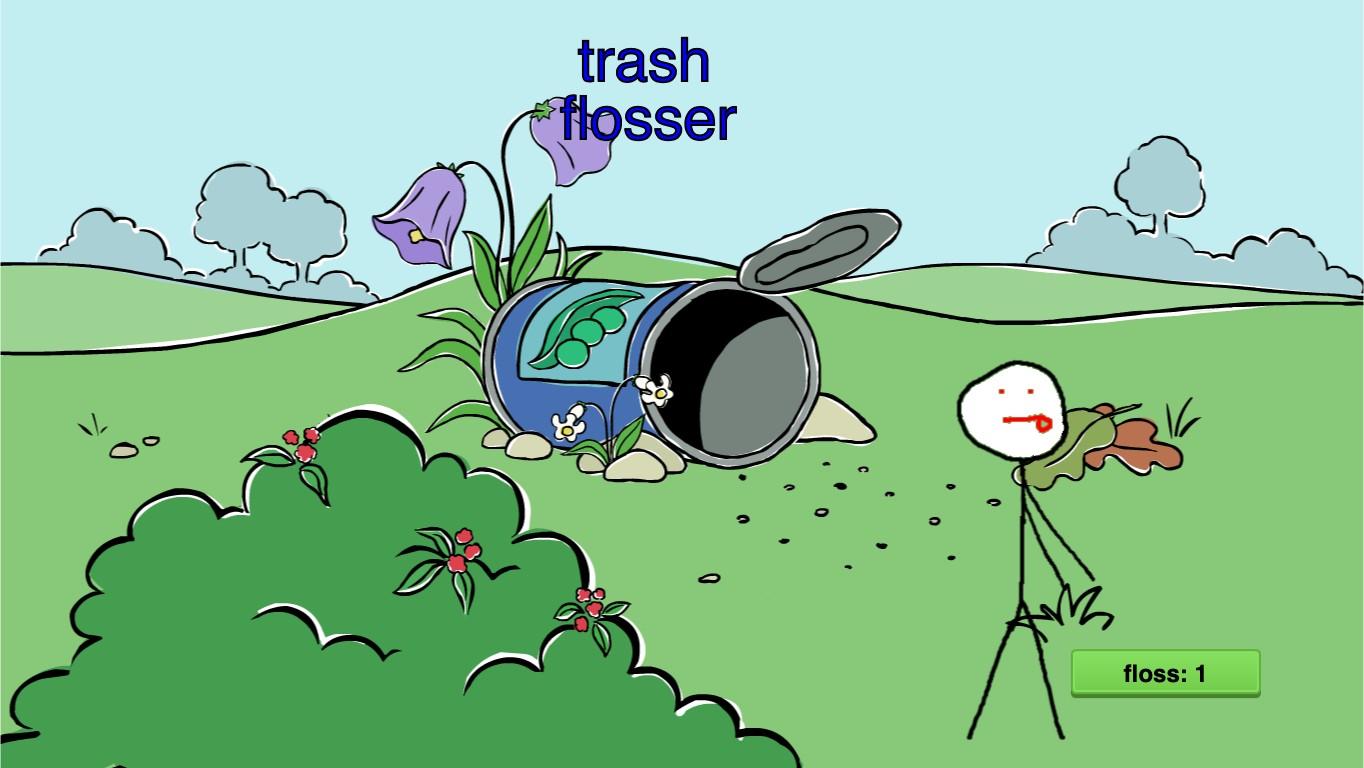 stickman floss