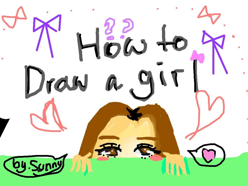 How to draw girl 1