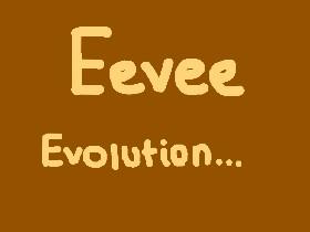Eevee evolution 1