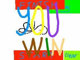 draw an obstical course